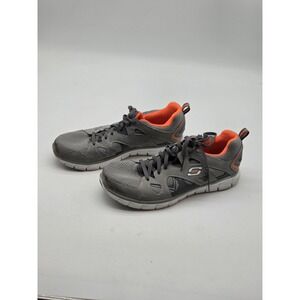 Skechers GOwalk Shoes Mens Size 10 Gray Flex Sole Athletic Sneakers SN 51197